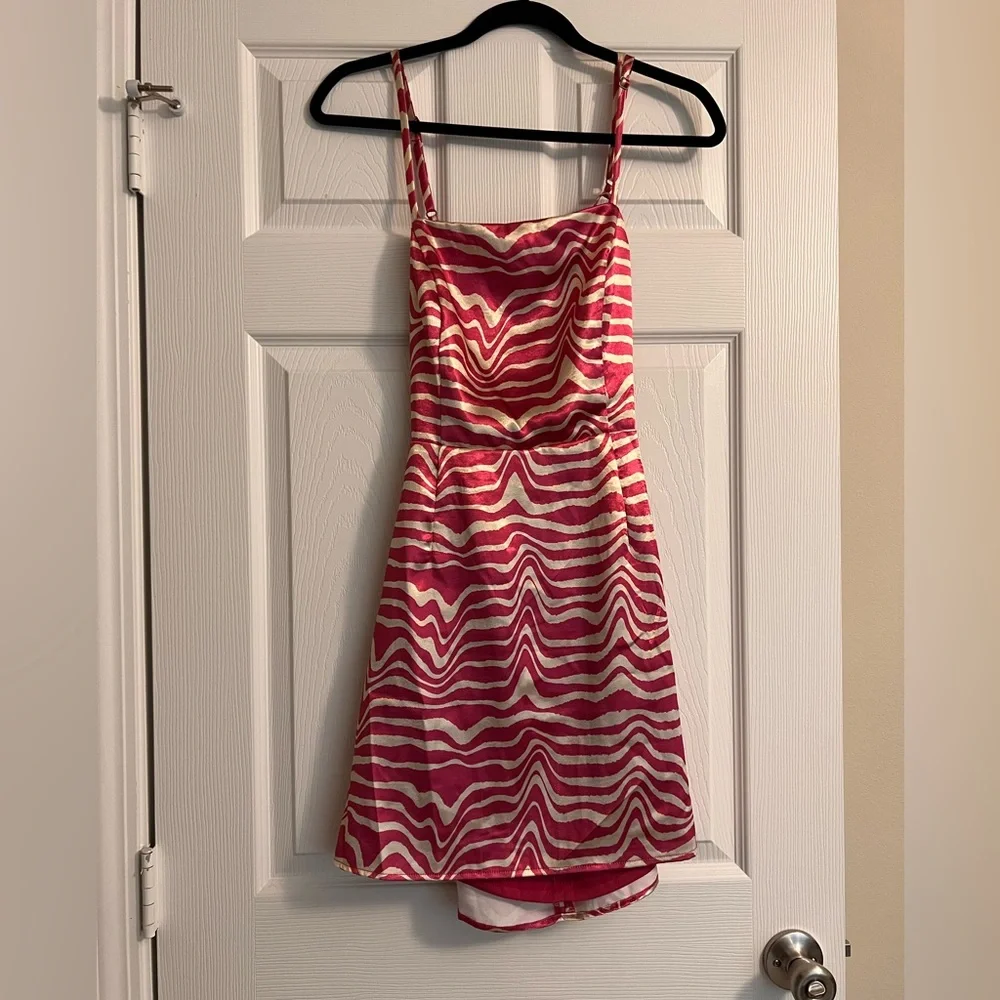 Silk Backless Dress - Picture 1 of 3